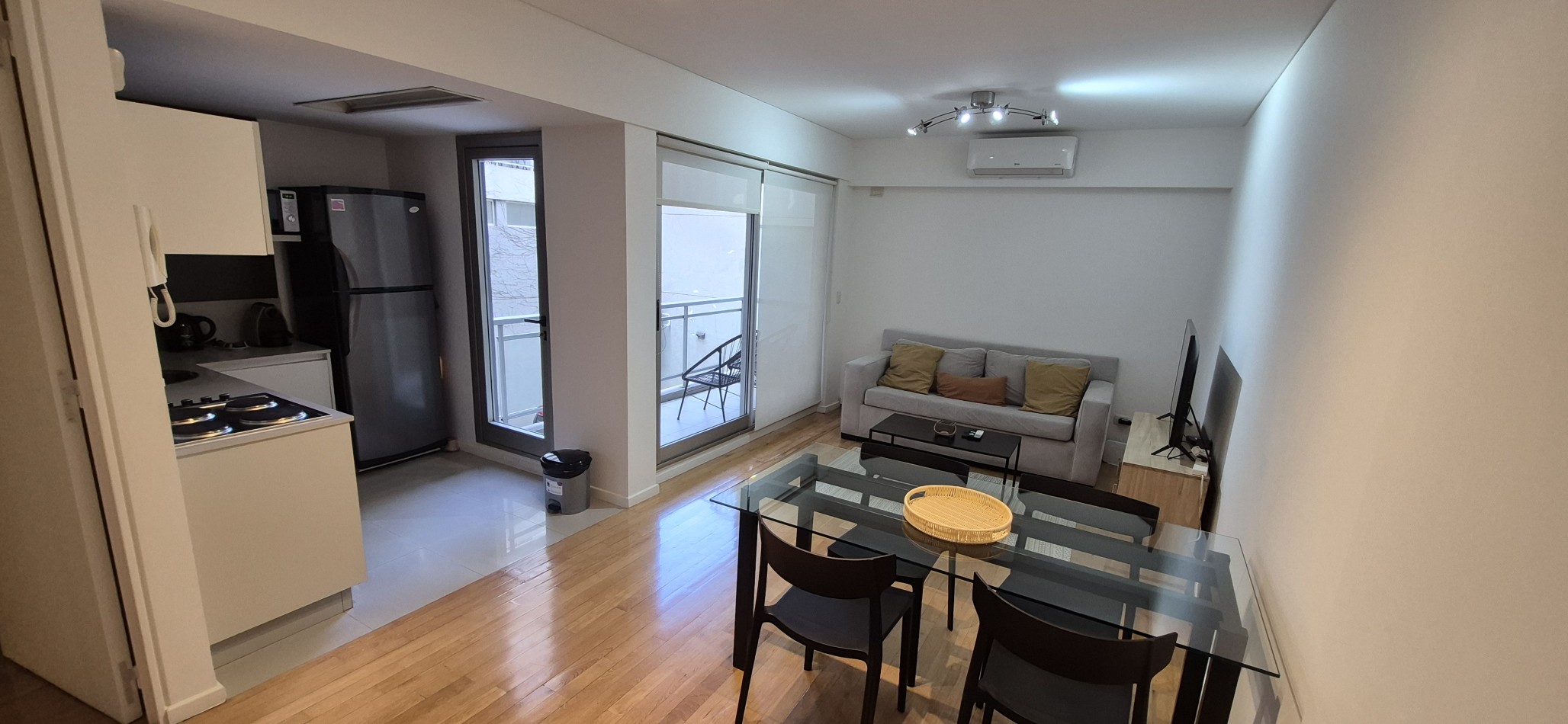 AMPLIO DEPARTAMENTO EN ALQUILER DE 2 AMBIENTES EN PALERMO SOHO EDIFICIO MODERNO 