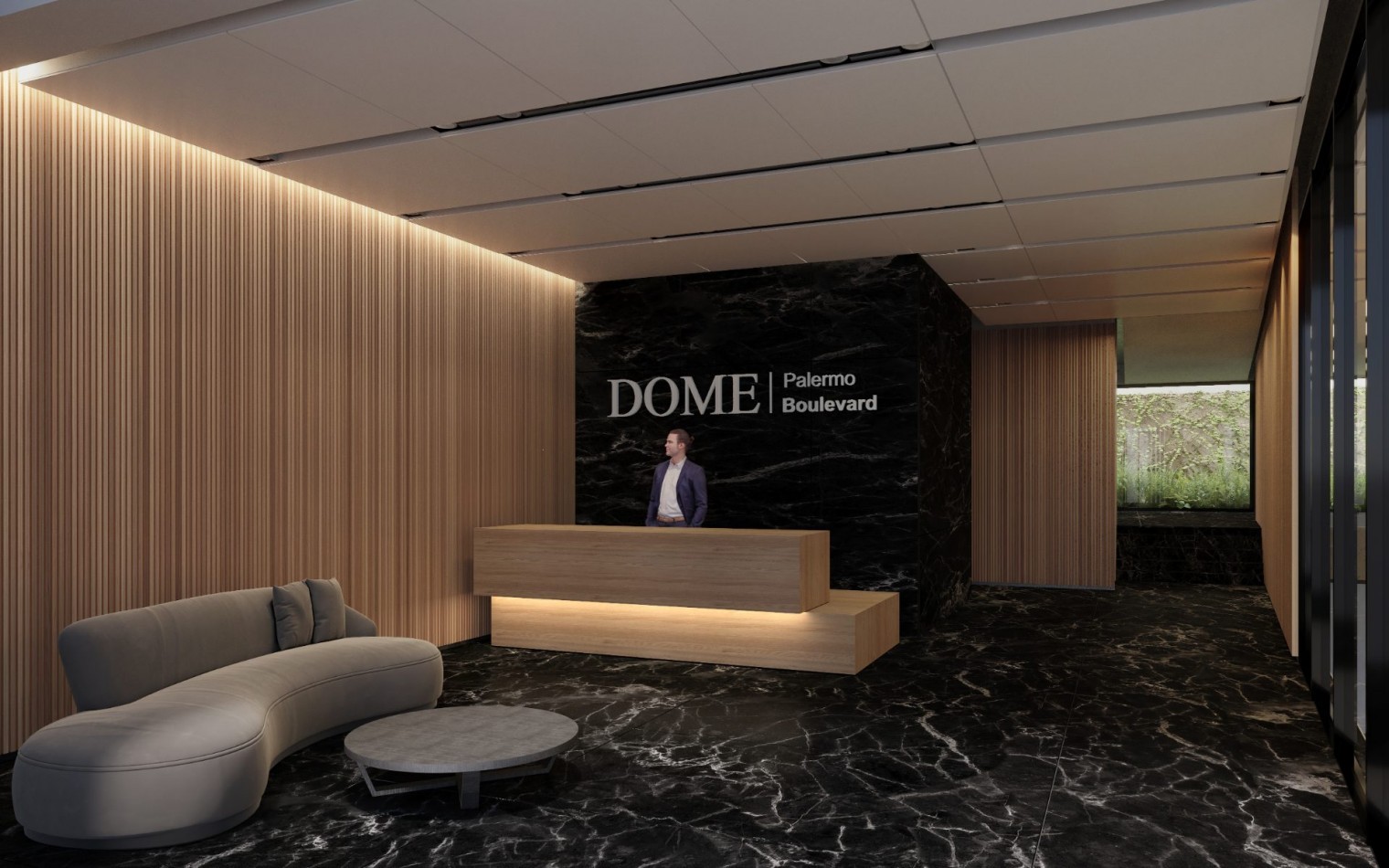 Departamento en venta de 3 ambientes. Emprendimiento DOME Palermo Boulevard - Cerviño