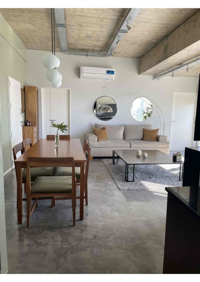 EXCLUSIVO DEPARTAMENTO DE 2 AMBIENTES VISTA ABIERTA MUY AMPLIO EN PALERMO HOLLYWOOD CON COCHERA