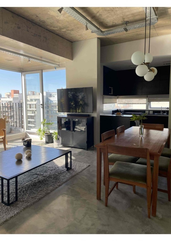 EXCLUSIVO DEPARTAMENTO DE 2 AMBIENTES VISTA ABIERTA MUY AMPLIO EN PALERMO HOLLYWOOD CON COCHERA
