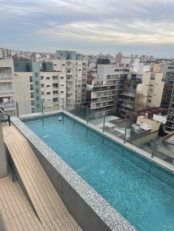 EXCLUSIVO DEPARTAMENTO DE 2 AMBIENTES VISTA ABIERTA MUY AMPLIO EN PALERMO HOLLYWOOD CON COCHERA