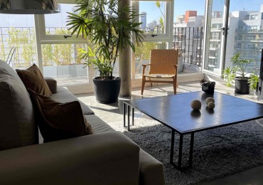 EXCLUSIVO DEPARTAMENTO DE 2 AMBIENTES VISTA ABIERTA MUY AMPLIO EN PALERMO HOLLYWOOD CON COCHERA